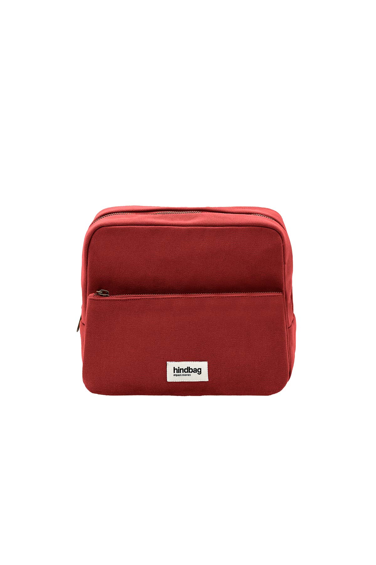 Trousse de toilette Hermès modèle Vanity PM en cuir bordeaux – Romane Roux