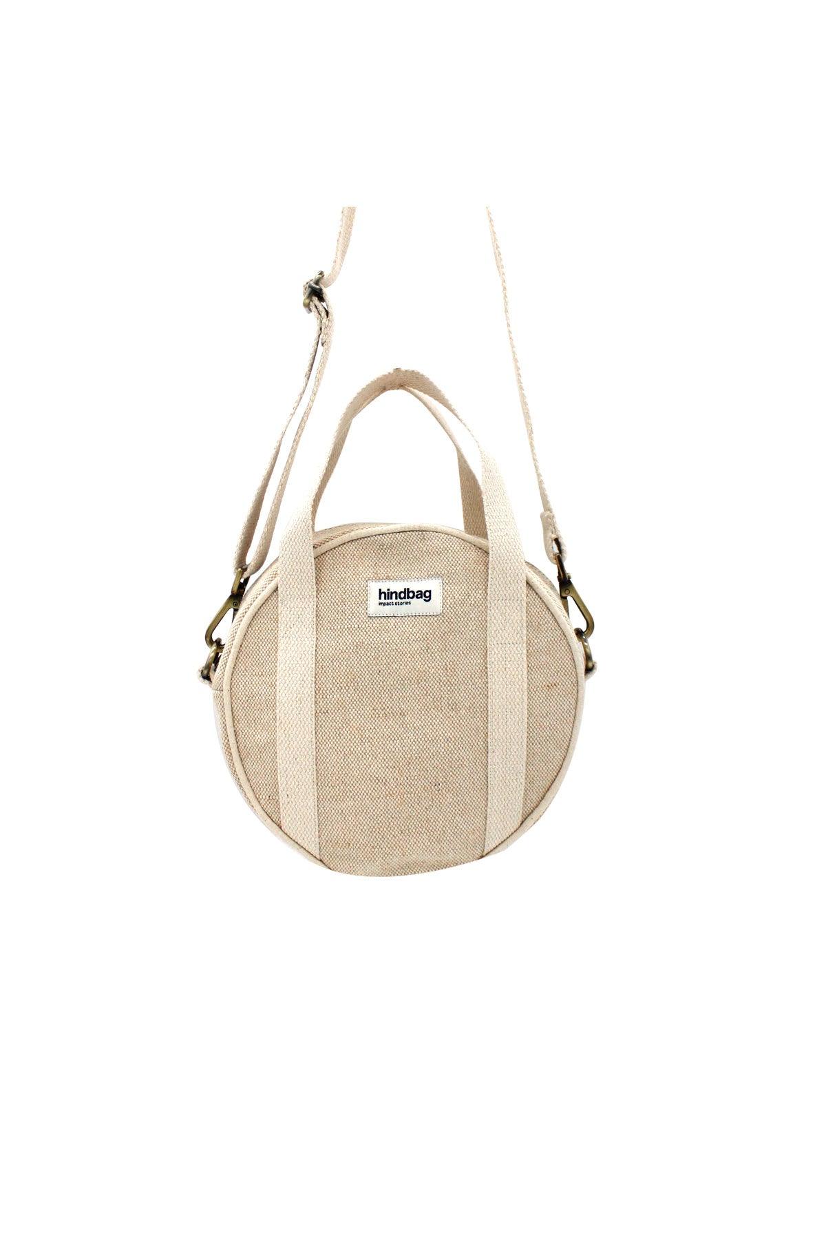 Sac à main Louis en jute et coton bio