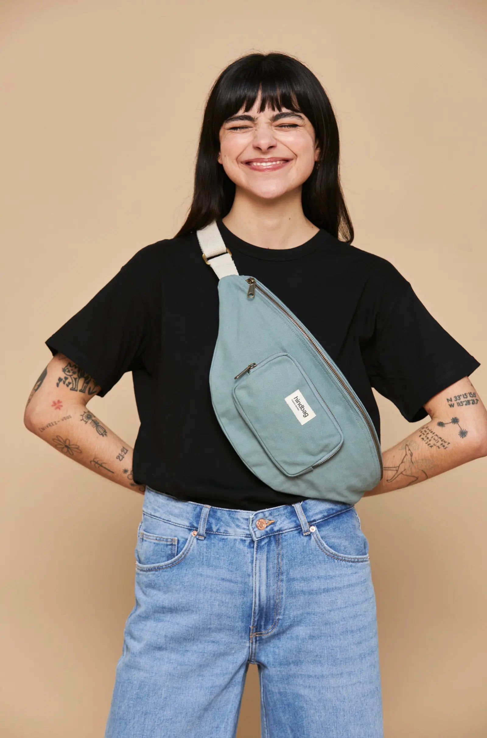 Pochette Banane Sac Banane Femme Mode Grand Sac Banane XL Sofia